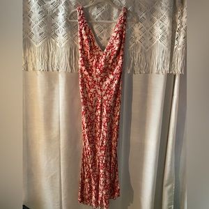 Free People floral maxi dress